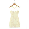 Beatrix Embroidered Mini Dress