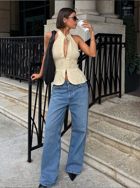 Bobbie Halterneck Summer Top