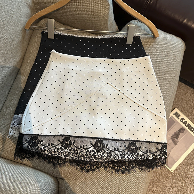 Britt Lace Polka Skorts