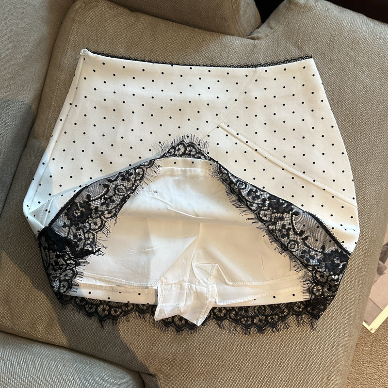 Britt Lace Polka Skorts